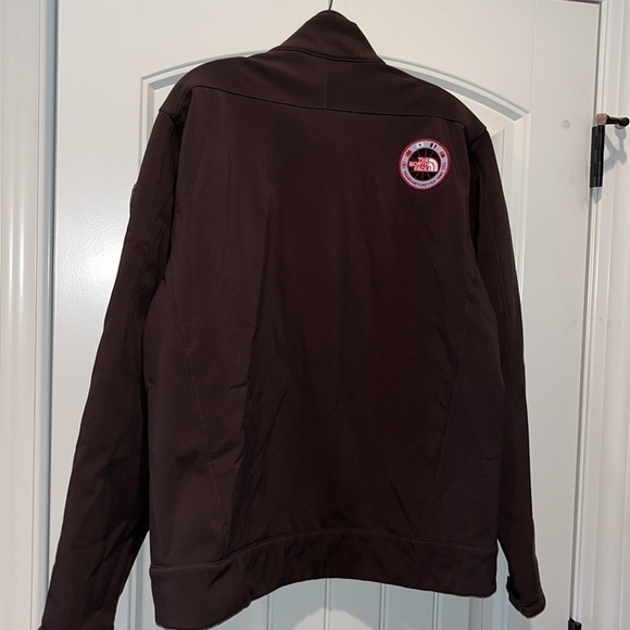 𝅺Rare Northface brown soft shell 1990 Trans-Antarctica Expedition coat size med - Picture 3 of 12